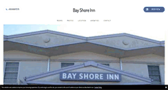 Desktop Screenshot of bayshoreinn-longisland.com